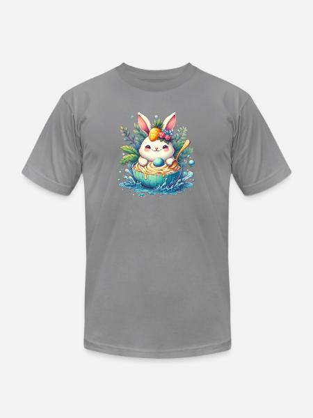 Summer, baniy - Unisex Jersey T-Shirt by Bella + Canvas - slate