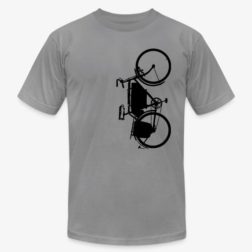 swiss_army_bike_bw - Unisex Jersey T-Shirt by Bella + Canvas