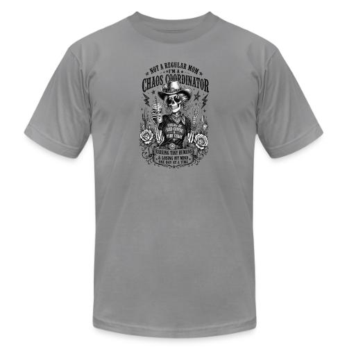Chaos Coordinator Mom Skeleton Cowgirl - Unisex Jersey T-Shirt by Bella + Canvas