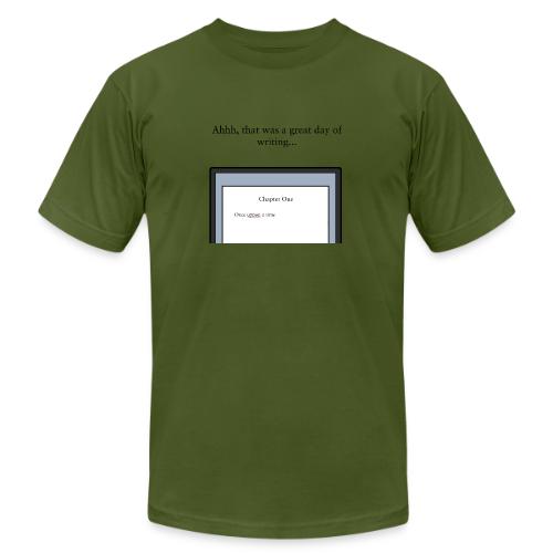 A Day of Writing - Unisex Jersey T-Shirt by Bella + Canvas