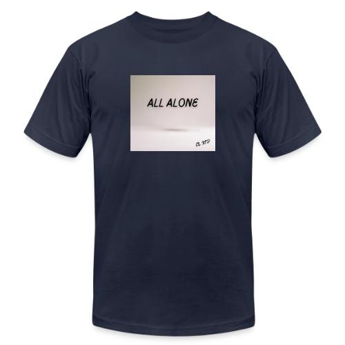 All Alone Album Art - Unisex Jersey T-Shirt by Bella + Canvas