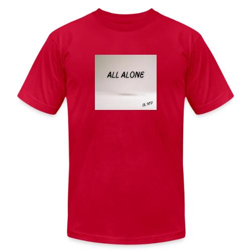 All Alone Album Art - Unisex Jersey T-Shirt by Bella + Canvas