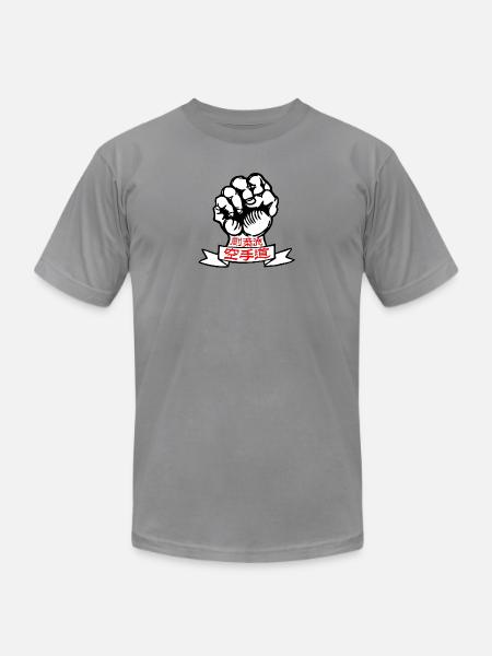 GoJu Ryu Fist - Unisex Jersey T-Shirt by Bella + Canvas - slate