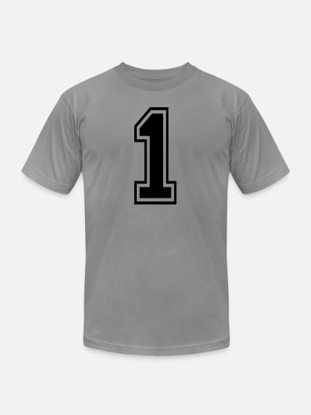 1 - Unisex Jersey T-Shirt by Bella + Canvas - slate