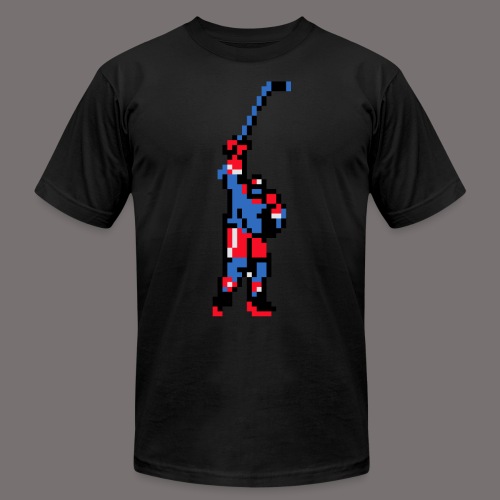 The Goal Scorer Blades of Steel - Unisex Jersey T-Shirt by Bella + Canvas
