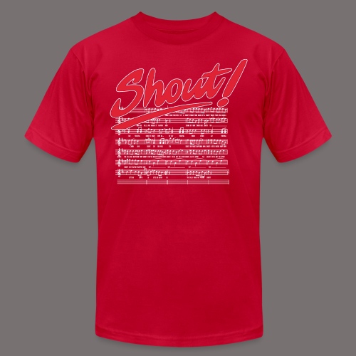 Shout - Unisex Jersey T-Shirt by Bella + Canvas