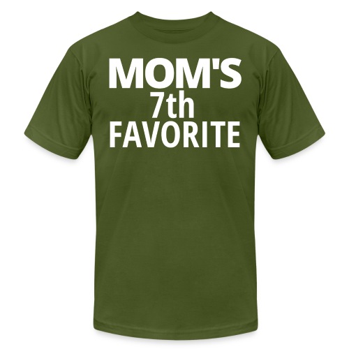 MOM's 7th FAVORITE | The Seventh Child - Unisex Jersey T-Shirt by Bella + Canvas