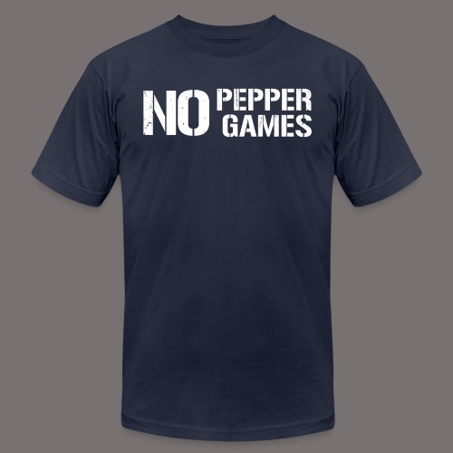 NO PEPPER GAMES - Unisex Jersey T-Shirt by Bella + Canvas