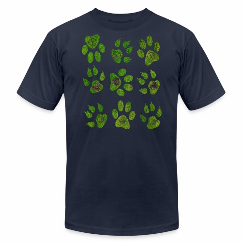 Nature's Paws Journey - Unisex Jersey T-Shirt by Bella + Canvas