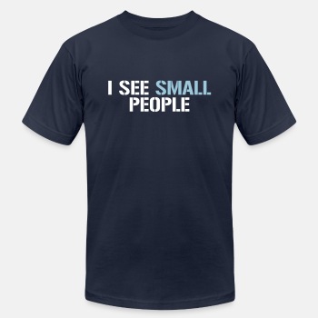 I see small people