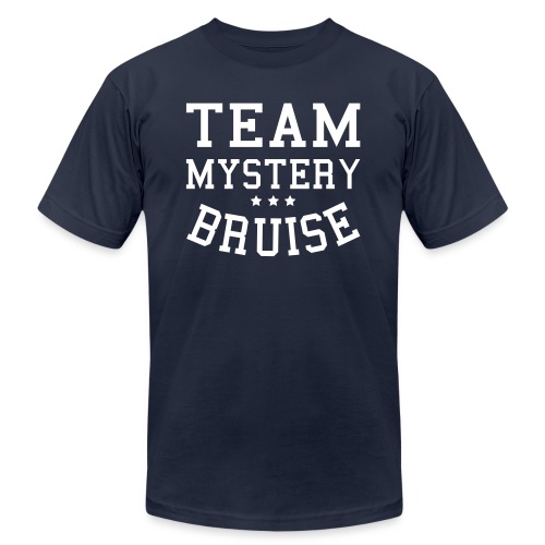 Team Mystery Bruise - Unisex Jersey T-Shirt by Bella + Canvas
