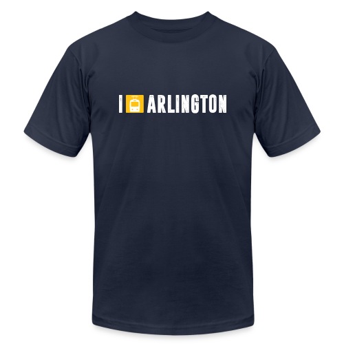 I Streetcar Arlington - Unisex Jersey T-Shirt by Bella + Canvas