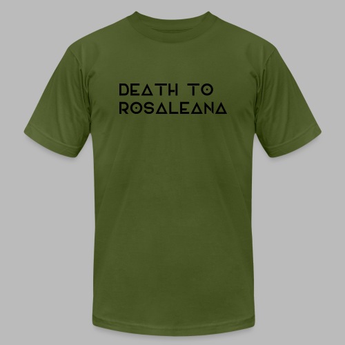 DEATH TO ROSALEANA 1 - Unisex Jersey T-Shirt by Bella + Canvas