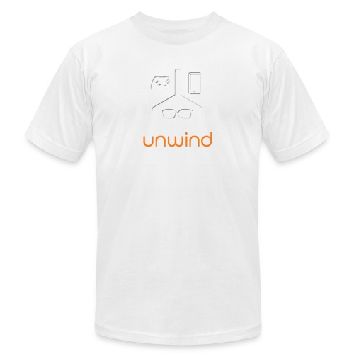 The Unwind (Orange) - Unisex Jersey T-Shirt by Bella + Canvas
