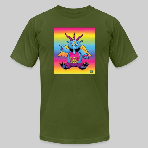 Rainbow Baphomet - Unisex Jersey T-Shirt by Bella + Canvas
