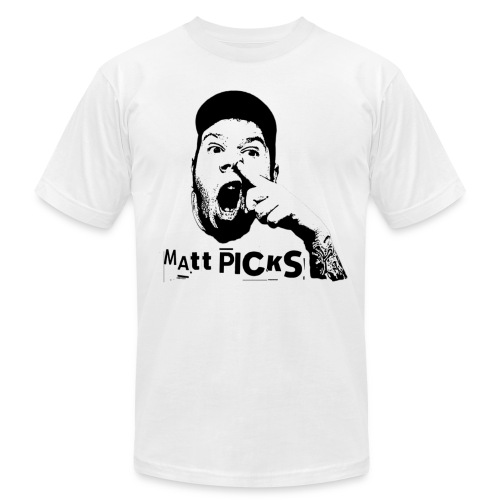 Matt Picks Shirt - Unisex Jersey T-Shirt by Bella + Canvas