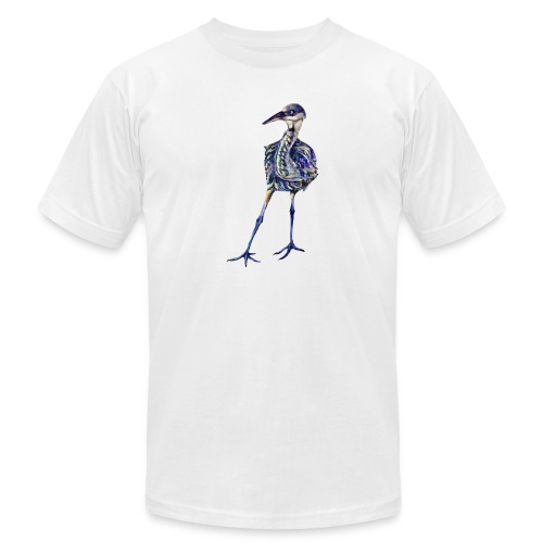 Blue heron - Unisex Jersey T-Shirt by Bella + Canvas