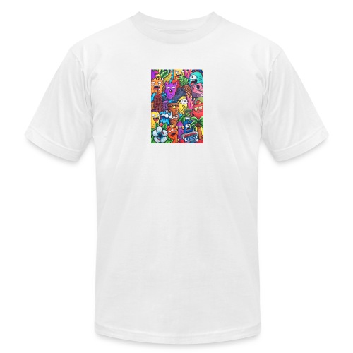 doodle art vexx - Unisex Jersey T-Shirt by Bella + Canvas