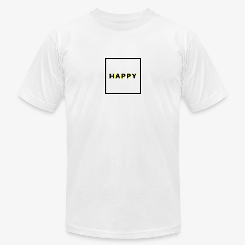 HAPPY - Unisex Jersey T-Shirt by Bella + Canvas