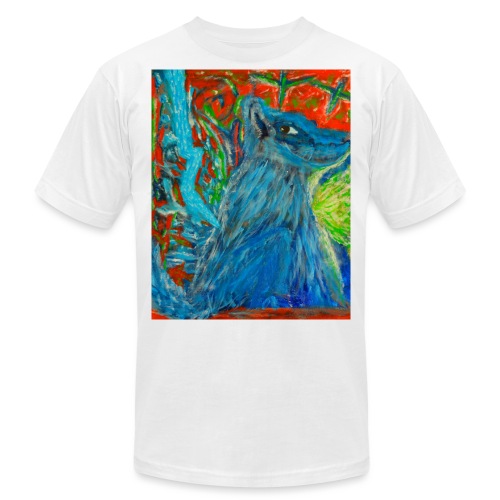 Dog of Thunder by Jason Gallant - Unisex Jersey T-Shirt by Bella + Canvas