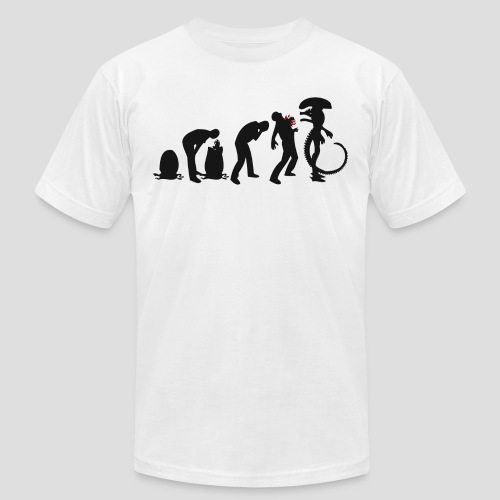 Alien Evolution - Unisex Jersey T-Shirt by Bella + Canvas