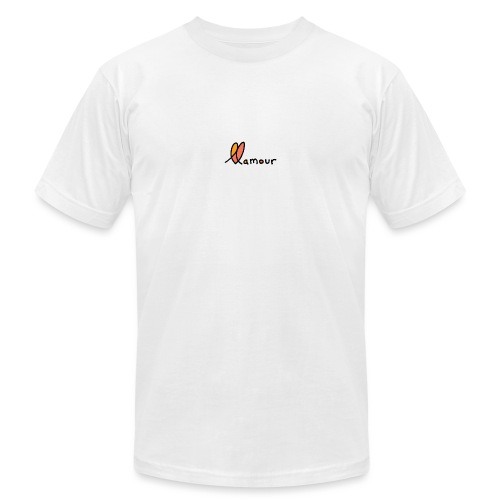 llamour logo - Unisex Jersey T-Shirt by Bella + Canvas