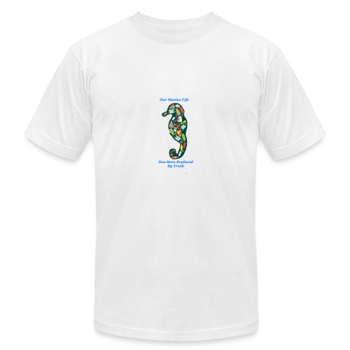 Our Marine Life Has Been Replaced By Trash - Unisex Jersey T-Shirt by Bella + Canvas
