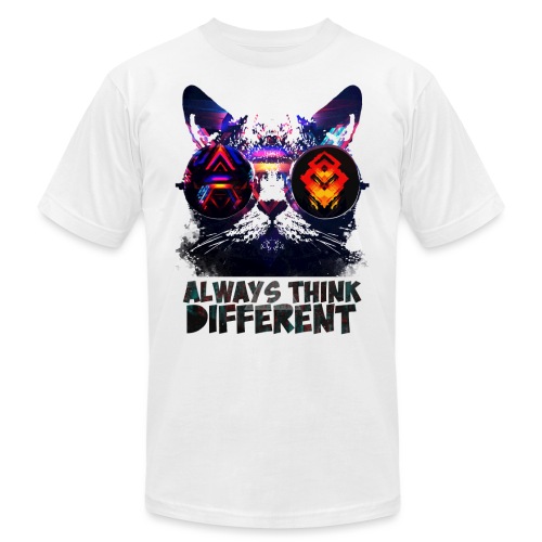 Cat Different - Unisex Jersey T-Shirt by Bella + Canvas