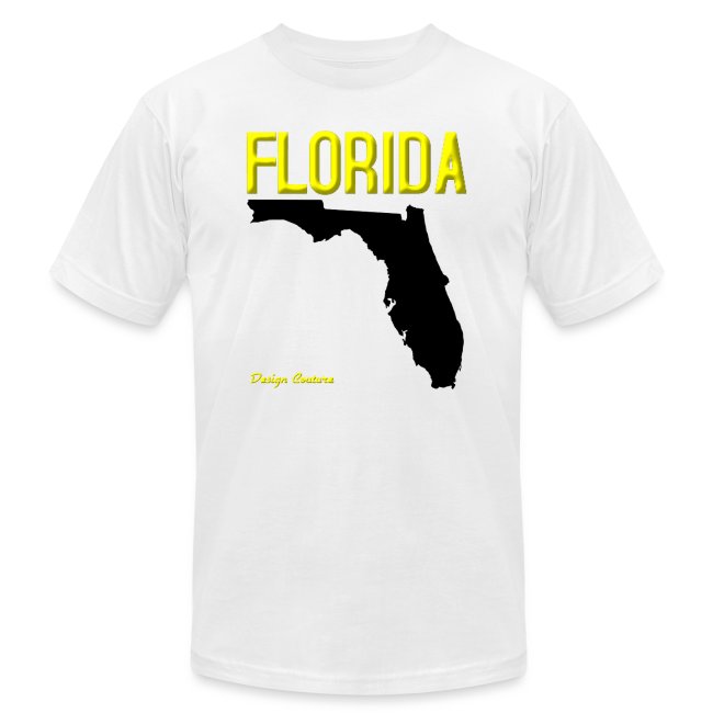 FLORIDA REGION MAP YELLOW