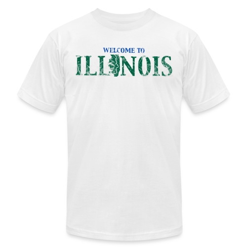 Welcome to Illinois - Unisex Jersey T-Shirt by Bella + Canvas