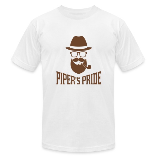 Piper's Pride Hat Guy - Unisex Jersey T-Shirt by Bella + Canvas