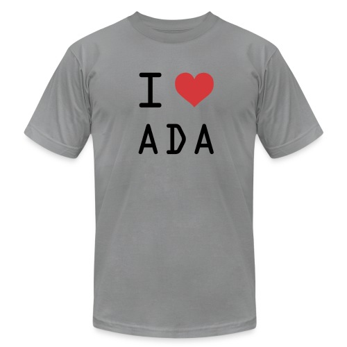 I HEART ADA (Cardano) - Unisex Jersey T-Shirt by Bella + Canvas