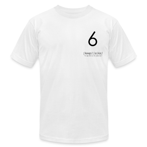 KEEPSIXHIBLACK - Unisex Jersey T-Shirt by Bella + Canvas