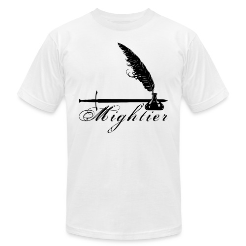 mightier - Unisex Jersey T-Shirt by Bella + Canvas