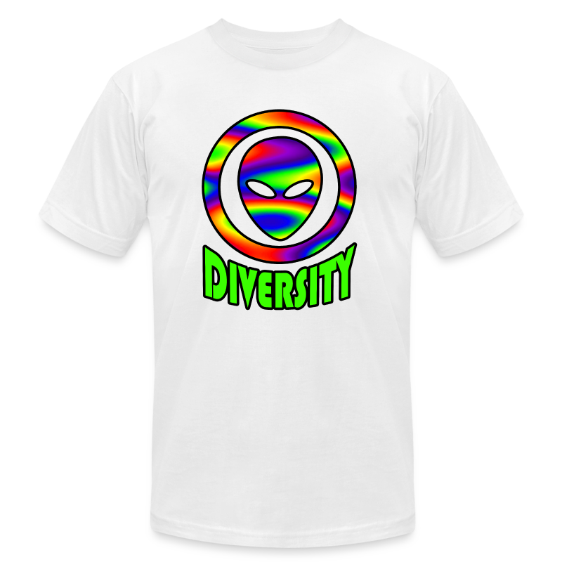 Diversity LGBTQ PRIDE shirt - Unisex Jersey T-Shirt by Bella + Canvas