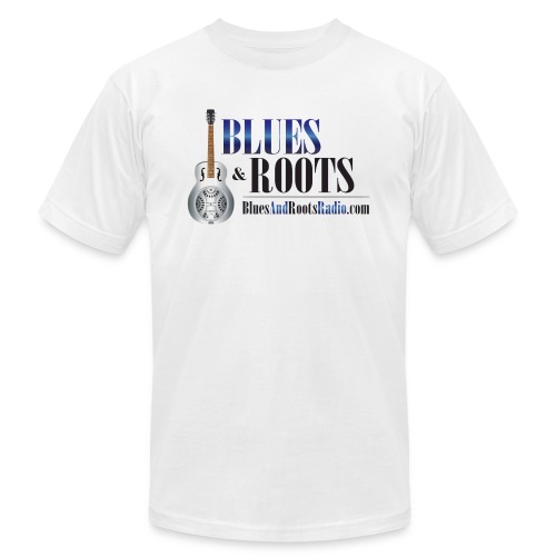 Blues & Roots Radio Logo - Unisex Jersey T-Shirt by Bella + Canvas
