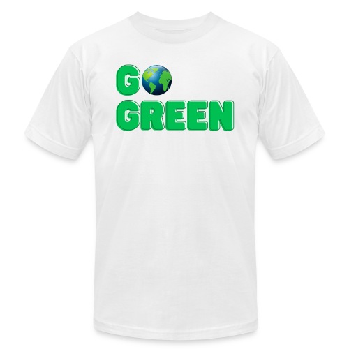 GO Green | Planet Earth Globe - Unisex Jersey T-Shirt by Bella + Canvas