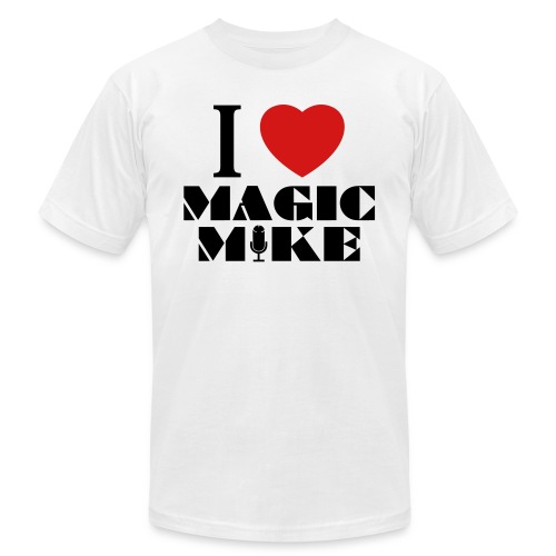 I Heart Magic Mike T-Shirt - Unisex Jersey T-Shirt by Bella + Canvas