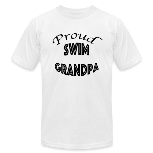 swim granpa - Unisex Jersey T-Shirt by Bella + Canvas