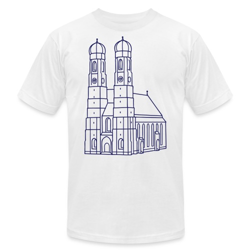 Munich Frauenkirche - Unisex Jersey T-Shirt by Bella + Canvas