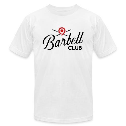 CrossFit9 Barbell Club (Black) - Unisex Jersey T-Shirt by Bella + Canvas