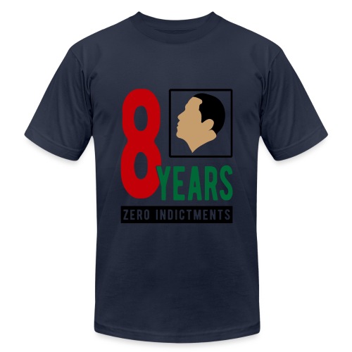 Obama Zero Indictments - Unisex Jersey T-Shirt by Bella + Canvas