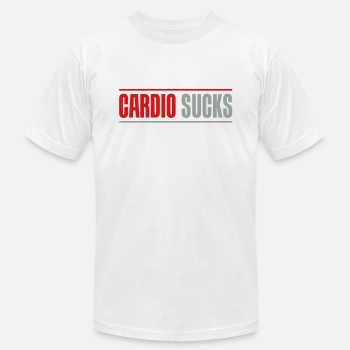 Cardio sucks - Unisex Jersey T-shirt