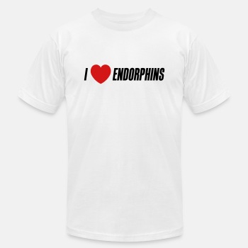I love endorphins - Unisex Jersey T-shirt