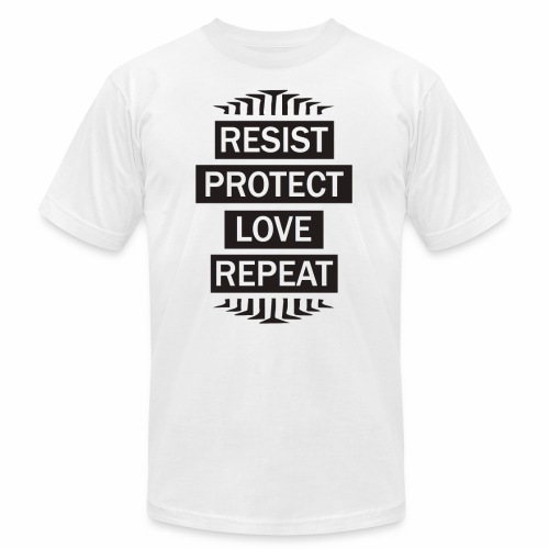 resist repeat - Unisex Jersey T-Shirt by Bella + Canvas
