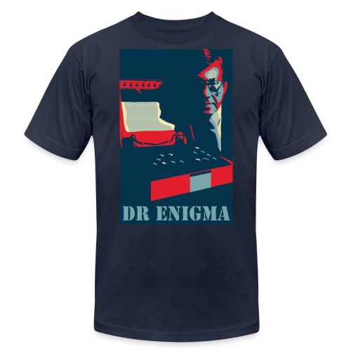 Dr Enigma+Enigma Machine - Unisex Jersey T-Shirt by Bella + Canvas