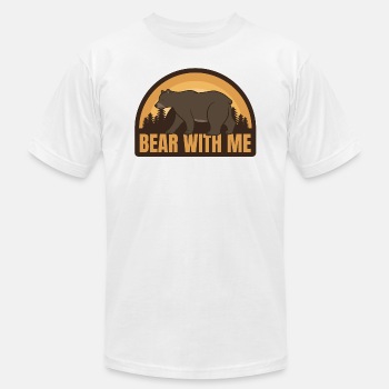 Bear with me - Unisex Jersey T-shirt