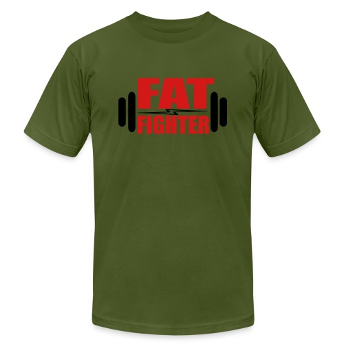 Fat Fighter - Unisex Jersey T-Shirt by Bella + Canvas