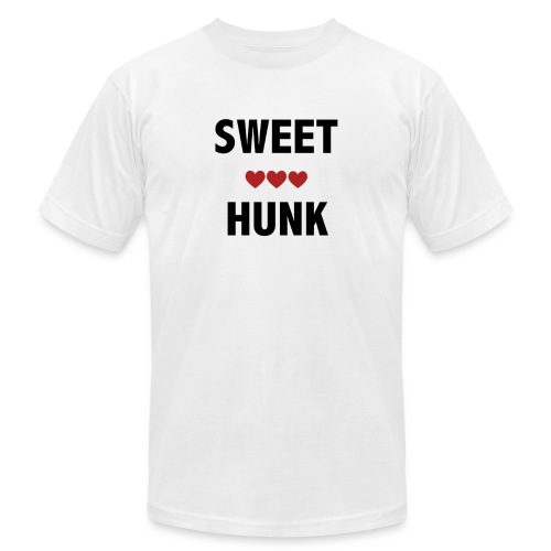 sweet hunk - Unisex Jersey T-Shirt by Bella + Canvas