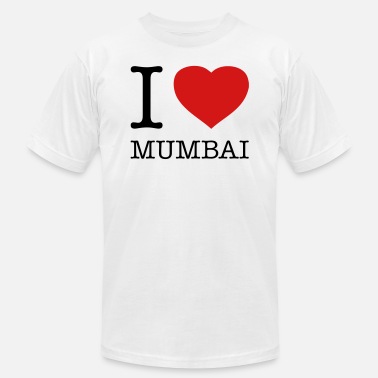 I LOVE MUMBAI' Men's T-Shirt | Spreadshirt